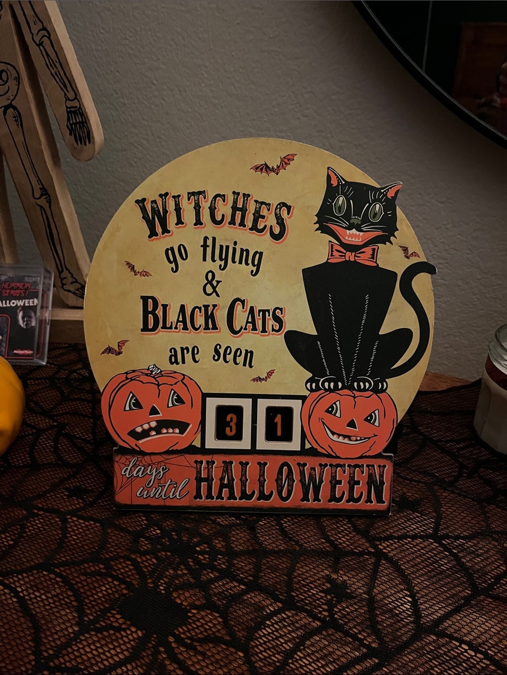 Michael’s Halloween Countdown Decoration